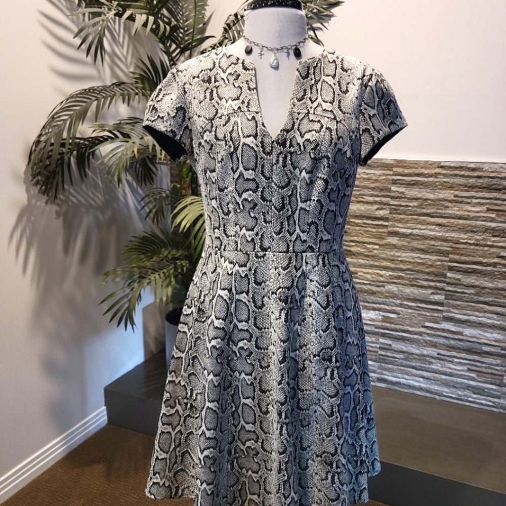Nanette Lepore Snake Print Dress